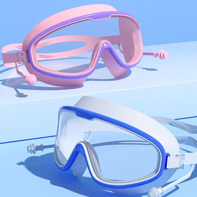 Goggles Large Frame Waterproof Non-fogging Swimming Glasses 09a0f00b 1649 4dc7 8e43 a6258f5b1f5f trans