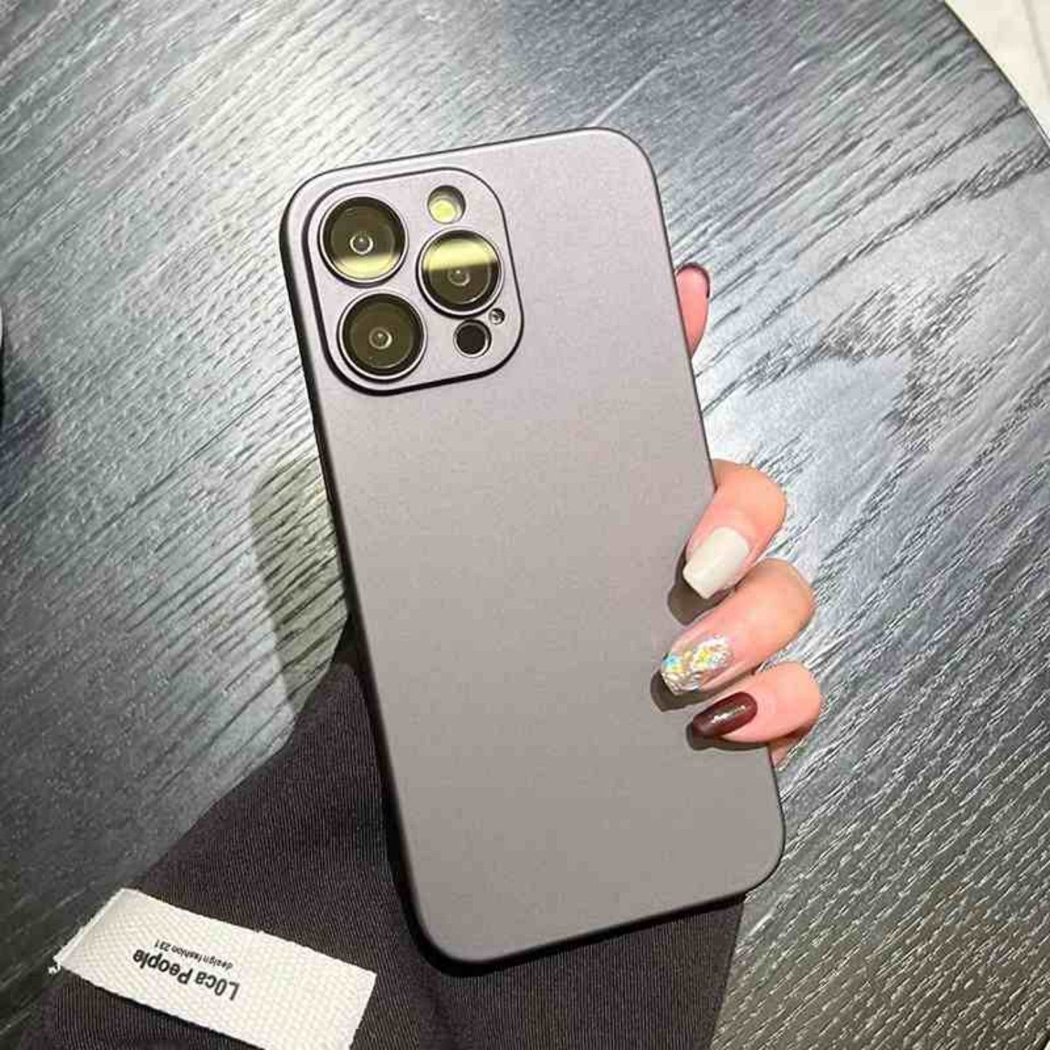 Simple Solid Color Anti Fall Cover Ultra-thin Frosted 09f10aeb 8ad1 4daf a2e3 2f291b653b9e