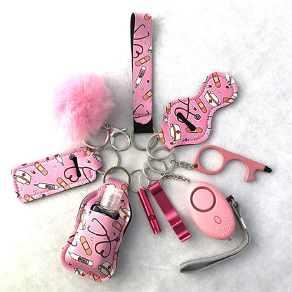 Wrist Keychain 10 Pieces Suit Door Opener Hand Sanitizer Bag 0a0d46e9 1c7b 49e3 b4f8 c9fa3bb21133