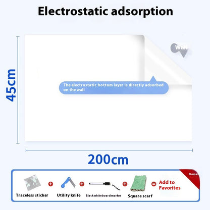 Plastic Electrostatic Adsorption Whiteboard Wall Sticker 0a359ae7 a79d 4639 9721 35701470ff0f trans
