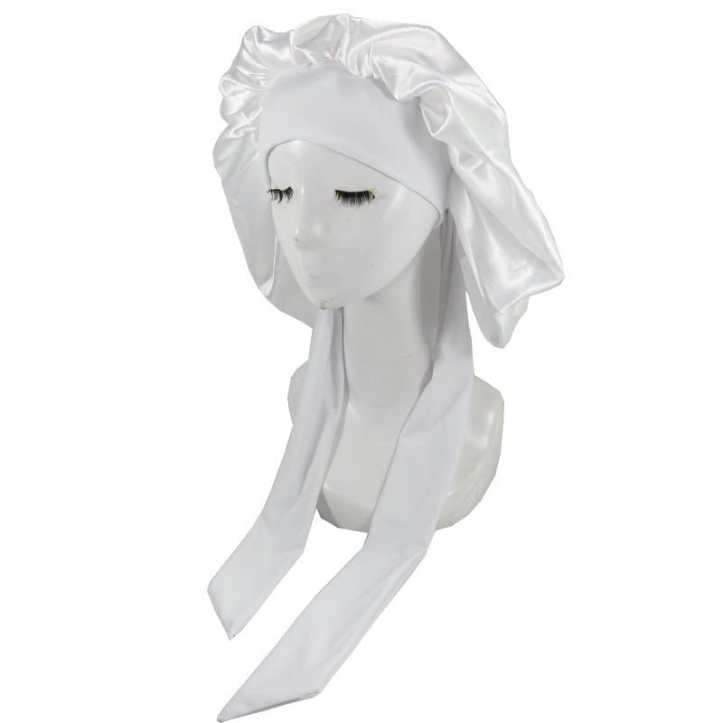 Lace-up Hair Care Silk Nightcap 0a42e257 963e 421f a7b4 c121a0270d5f