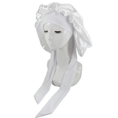 Lace-up Hair Care Silk Nightcap 0a42e257 963e 421f a7b4 c121a0270d5f