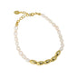 Pearl Rice Spliced S925 Sterling Silver Bracelet Female 0a6598a8 f014 4d78 9975 ded2a009742c