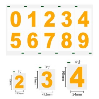 High Temperature Resistant Signboard Reflective Waterproof Pvc Adhesive Number Paper 0a82c33d b039 47c2 8a2e 2751cb266177