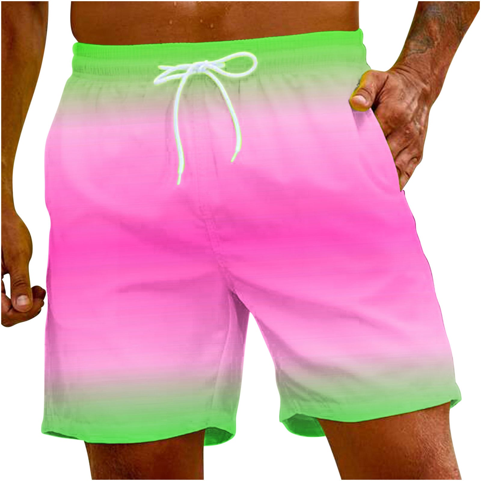 Loose Casual Men's Solid Color Beach Pants 0a8da129 0c01 42b6 a7b6 dc5b536720cb
