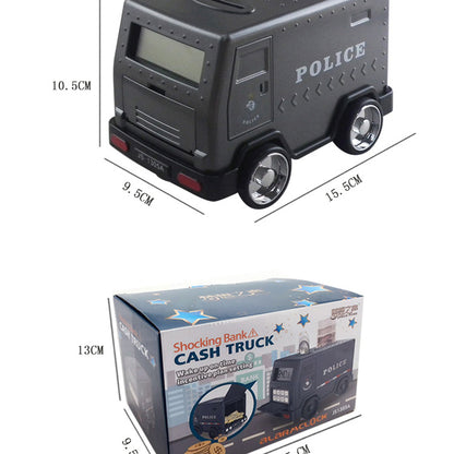 Cartoon Money Transport Truck Money Cabinet Coin-operated Piggy Bank Password Piggy Bank Car 0aa3d359 d2db 4fd1 9bd7 9d586a52