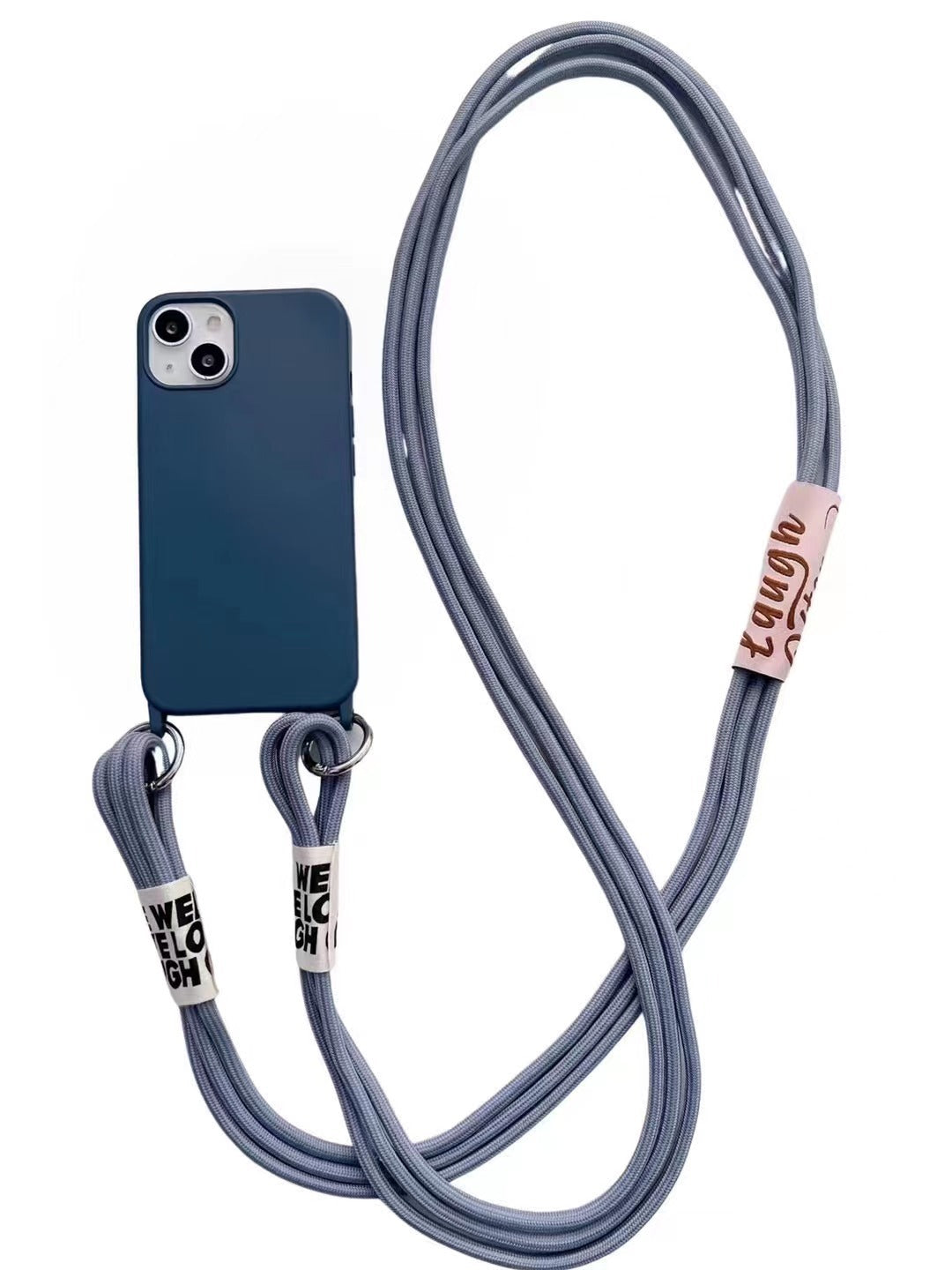 Long Diagonal Lanyard Liquid Silicone Phone Case 0abf7d0e e74a 4a96 88d5 d76da1775dc8