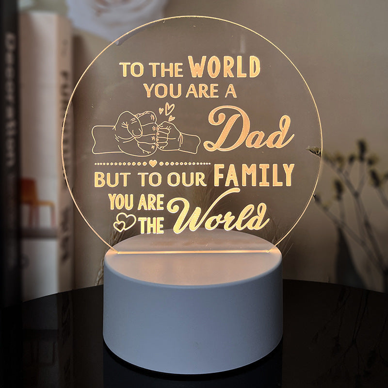 Creative 3D Night Heart Shaped Blessing Language USB Small Table Lamp 0ad1cb56 e687 47d9 a0cb 04d81647383f