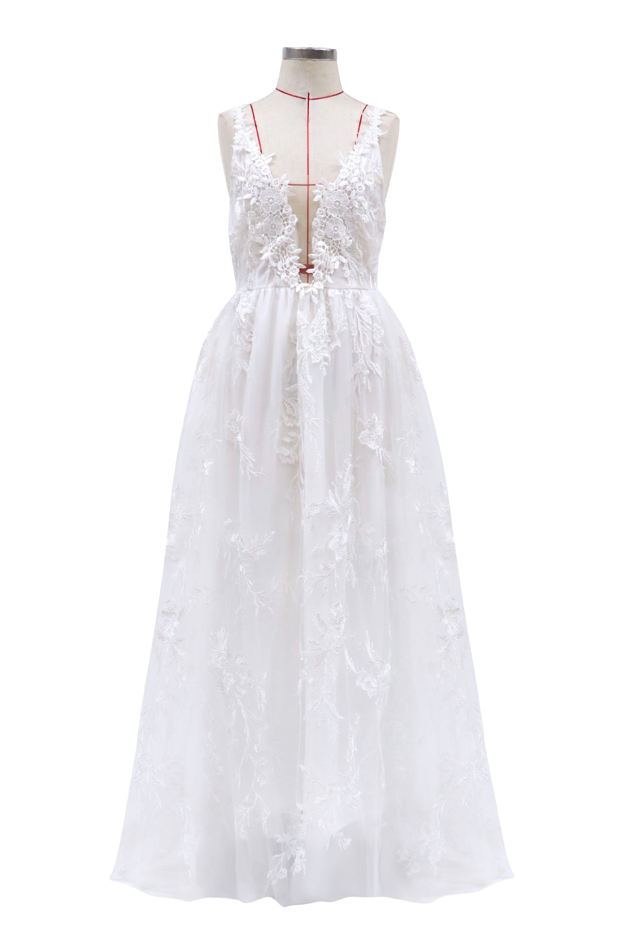 Bride Sexy Suspenders Wedding Evening Dress 0ad57975 0c8e 4d43 bca0 0c40de213f1c