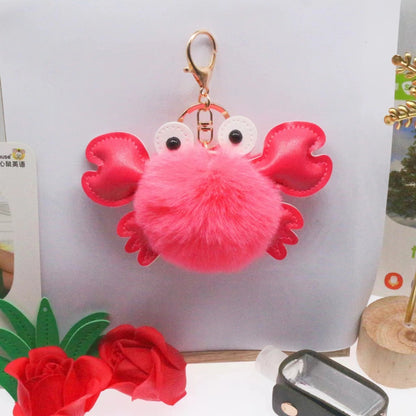 Cartoon Cute Crab Keychain Pendant 0ae1c833 54cf 4a28 9ed1 95de46d68500