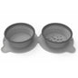 Portable Silicone Double Dog Food Bowls Foldable Non-Slip Cat Bowl Pet Travel Anti-Choking Feeding Bowl Outdoor 0b2ab61c a09f