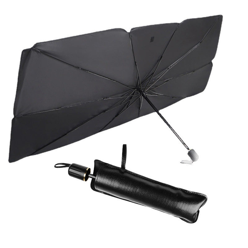 Foldable Car Windshield Sun Shade Umbrella UV Protection Heat Insulation Parasol Auto Front Window Cover Interior Protector S