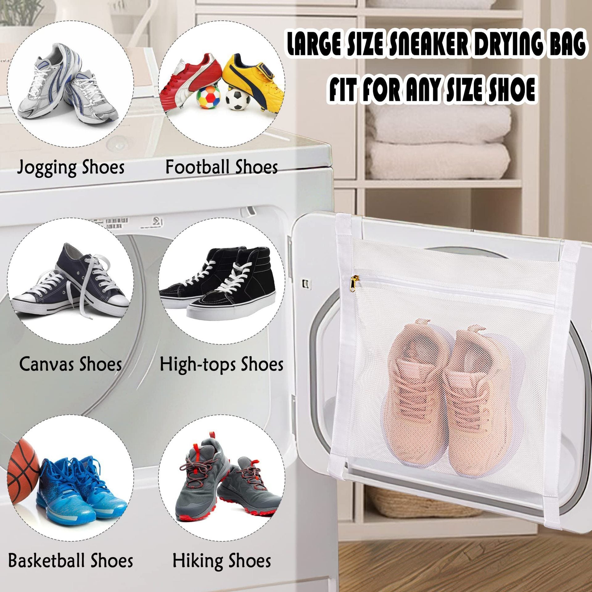 Washing Machine Sports Shoes Drying Bag Convenient Buggy Bag 0b35848b d952 456f b079 5e4721584d14
