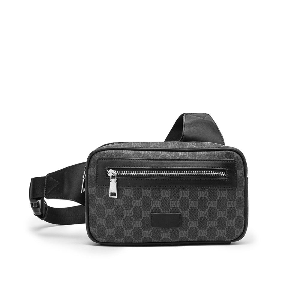 Men's Belt Vintage Letter Print Shoulder Crossbody Bag 0b526e13 4c99 4c86 97d8 1c3690525318