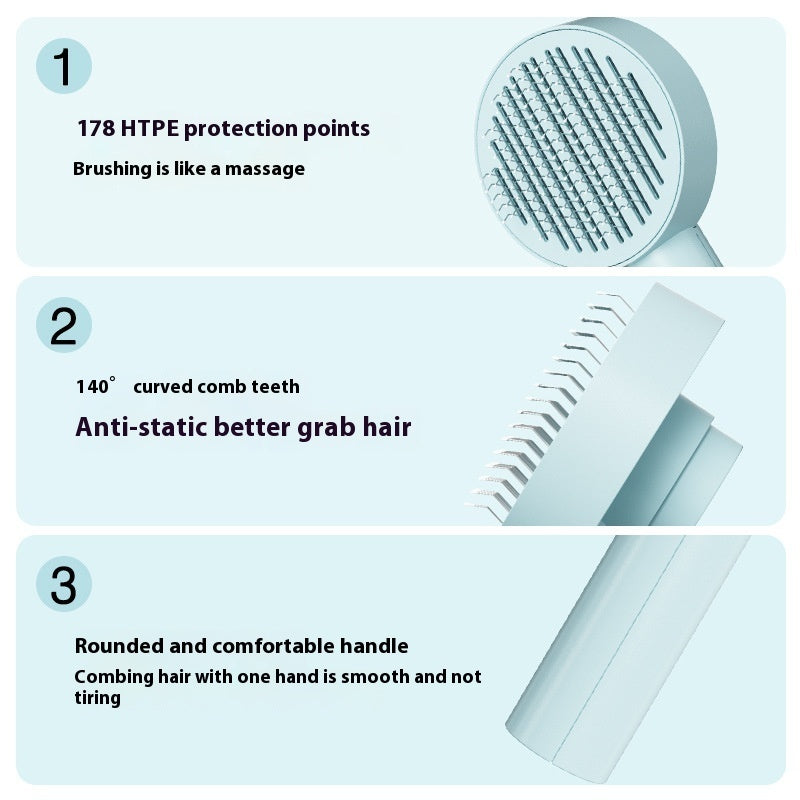 Pet Needle Comb Hair Remover Brush Dog And Cat Pet Comb Self Cleaning Massage Brushes Grooming Supplies 0b55c3a7 47d0 4fa5 81