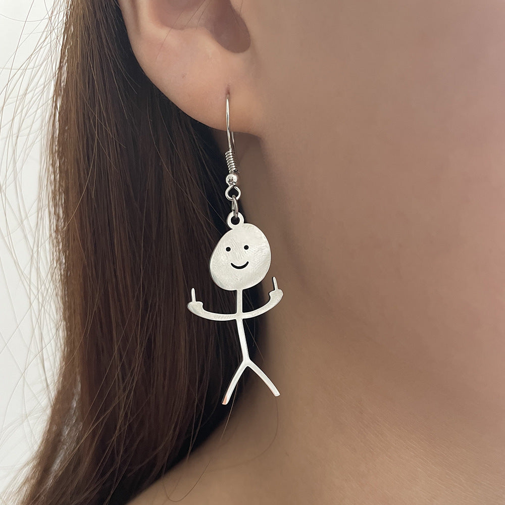 Independence Stand Funny Doodle Little Necklace 0b5d2f62 6b2d 4d57 a453 a02aac11199d
