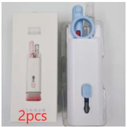 Multifunctional Bluetooth-compatible Headset Cleaning Pen Set Keyboard Cleaner Cleaning Tools Cleaner Keycap Puller Kit 0b6b2