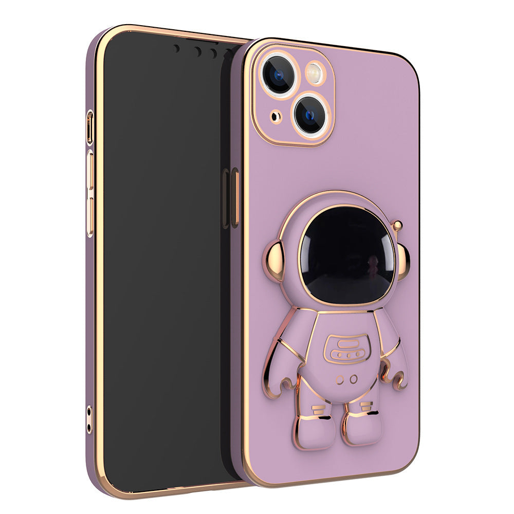 3D Astronaut Phone Case Anti-Drop Electroplating Bracket - HD Wireless Product #6