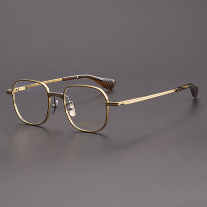 Vintage Glasses Rim Pure Titanium Optical Anti-blue Light 0b9f7d1b 52c7 4b66 b3c1 37bc3dd8b86c