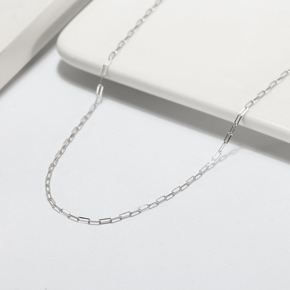 Creative Personality Sterling Silver Clip Clavicle Chain 0ba31588 9a89 4780 9435 819bfdf5fad4 trans