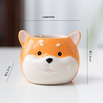 Ceramic Cartoon Animal Flowerpot Home Gardening 0bc40d39 be9b 424d a16a 961d3f42d0fe trans