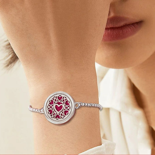 Lucky Tree Aromatherapy Oil Stainless Steel Alloy Bracelet 0bce766c 26a2 4351 b7a8 85841f3f9ace