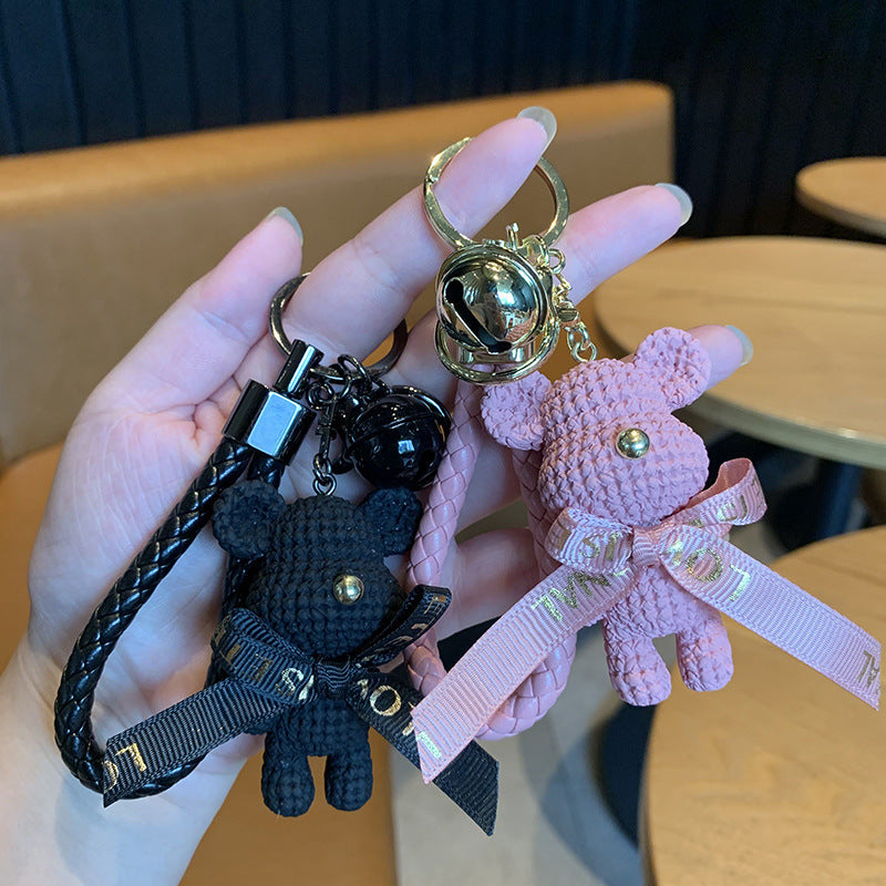 Wool Bear Keychain Creative Cartoon Resin Key Pendants 0bd58437 b9b0 48d0 acb4 ec4fa8d798bf