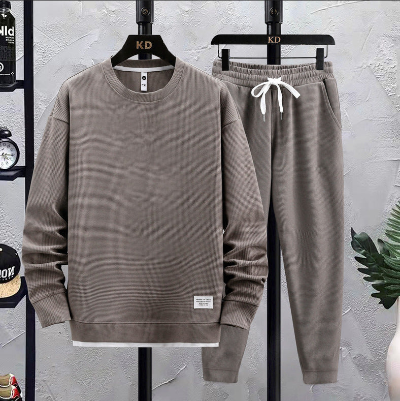 Men's Round Neck Long Sleeve Trousers 0bdedc86 f39a 4af7 9b23 cacaa369d6e3