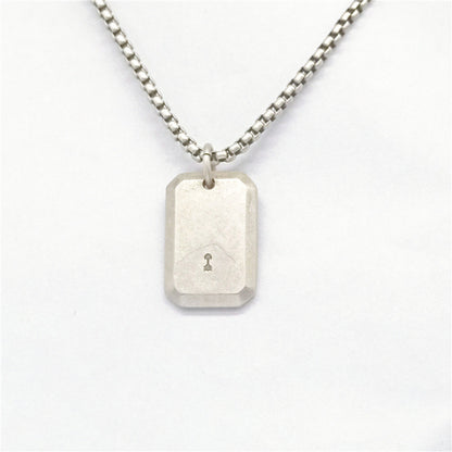 Fashion Retro Double-sided Lettering Pendant 0be01e33 3313 46c6 82fe f5e3fe313342