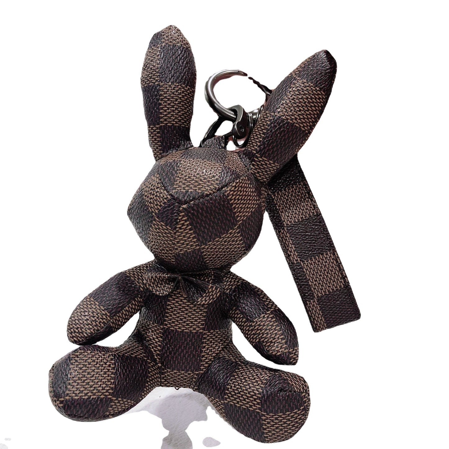 Creative Fashion Leather Bunny Car Keychain Pendant 0bea1824 39fc 45e3 9735 cc163f5aed84