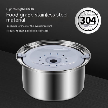 Stainless Steel Large Capacity Floating Pet Bowl 0bf1f740 484e 45e5 a552 59668f188340 trans