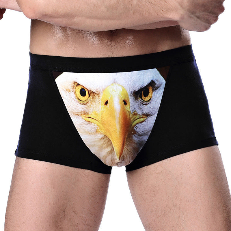 Personalized Men's Underwear Creative Animal Print Men's Underwear Sexy Boxer Briefs 0bf52093 efa9 440a 8107 a95d2e1a4770