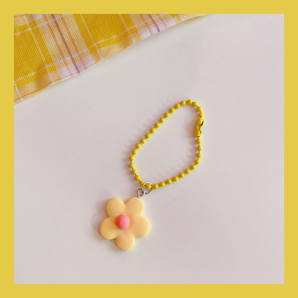 Fashion Colorful Flower Shape Pendant Keychain 0c0754f1 b175 42fb a7a1 4a3ded176b30
