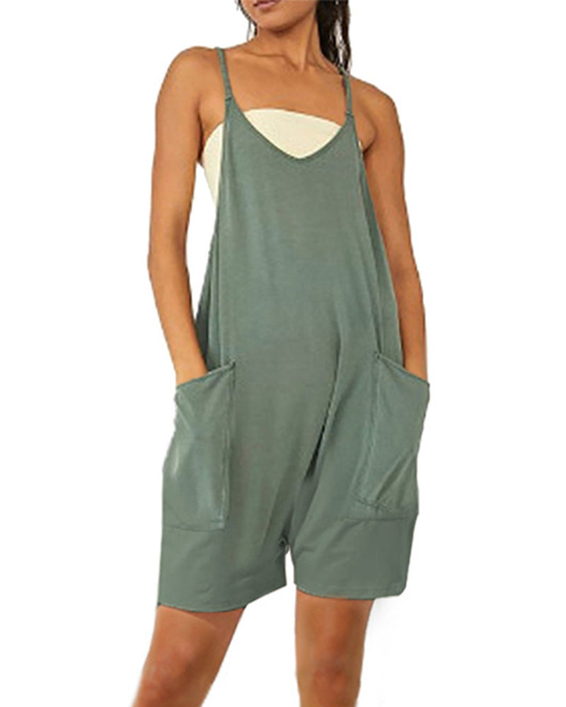 Women's Casual Zipper Pocket Jumpsuit Overalls 0c0a431f 8d8c 4a7e 9a40 a269165f5105