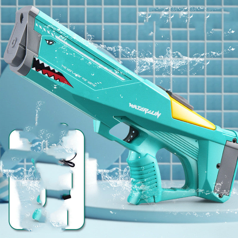 Automatic Electric Water Gun Toys Shark High Pressure Outdoor Summer Beach Toy Kids Water Fight Pool Party Water Toy 0c47d6ab