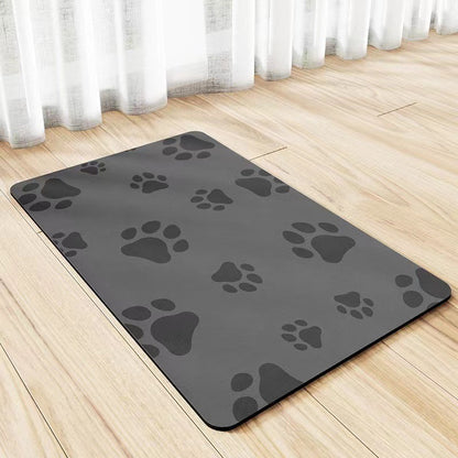Pet Diatom Ooze Floor Mat Dogs And Cats Eating Mat Spill-proof Waterproof Quick-drying Placemat 0c4b66bc 3a42 43b6 8d99 07494