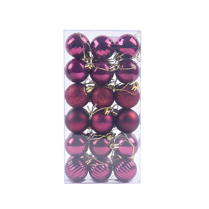 36 PCs Christmas Color Ball Whole Box Set - HD Wireless Product #16
