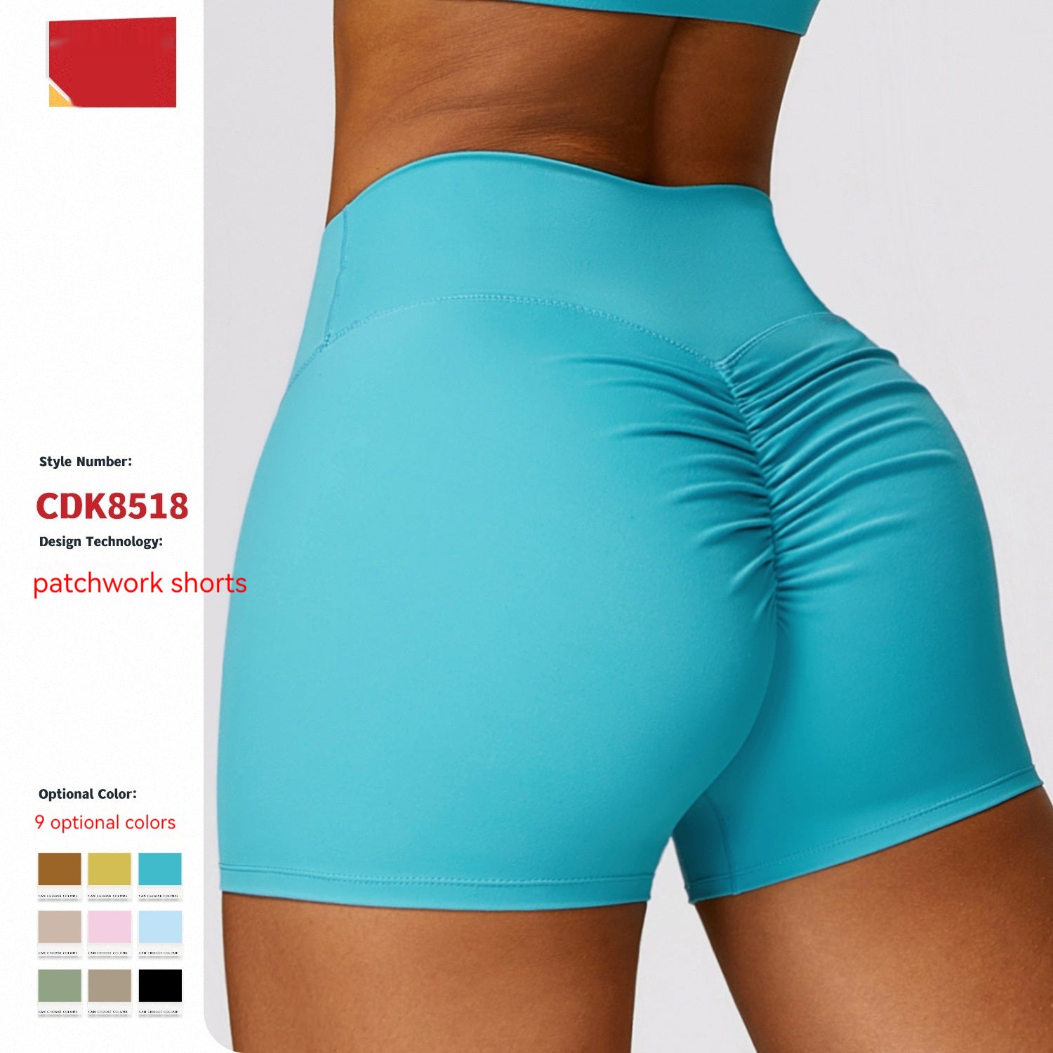 High Waist Yoga Shorts Belly Contracting Peach Hip Lifting Sport Shorts 0c5148ab e54c 4c99 99bc 1c5971a94bdd