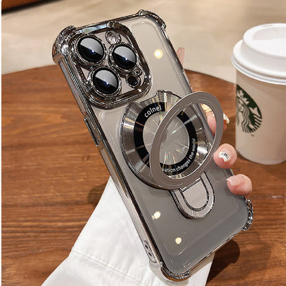 Mobile Phone Case Magnetic Suction Bracket Simple And Transparent 0c593304 98b4 4001 8cf6 cf4e7bf624e2