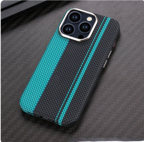 Magnetic Carbon Fiber Pattern Drop-resistant Mobile Phone Protective Case 0c7d98e9 f255 4847 95a5 50de2528061e