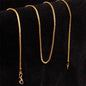 Fashion Simple 2MM Box Chain Gold 0c8efa87 d624 45c3 9ad7 792ab8359de3