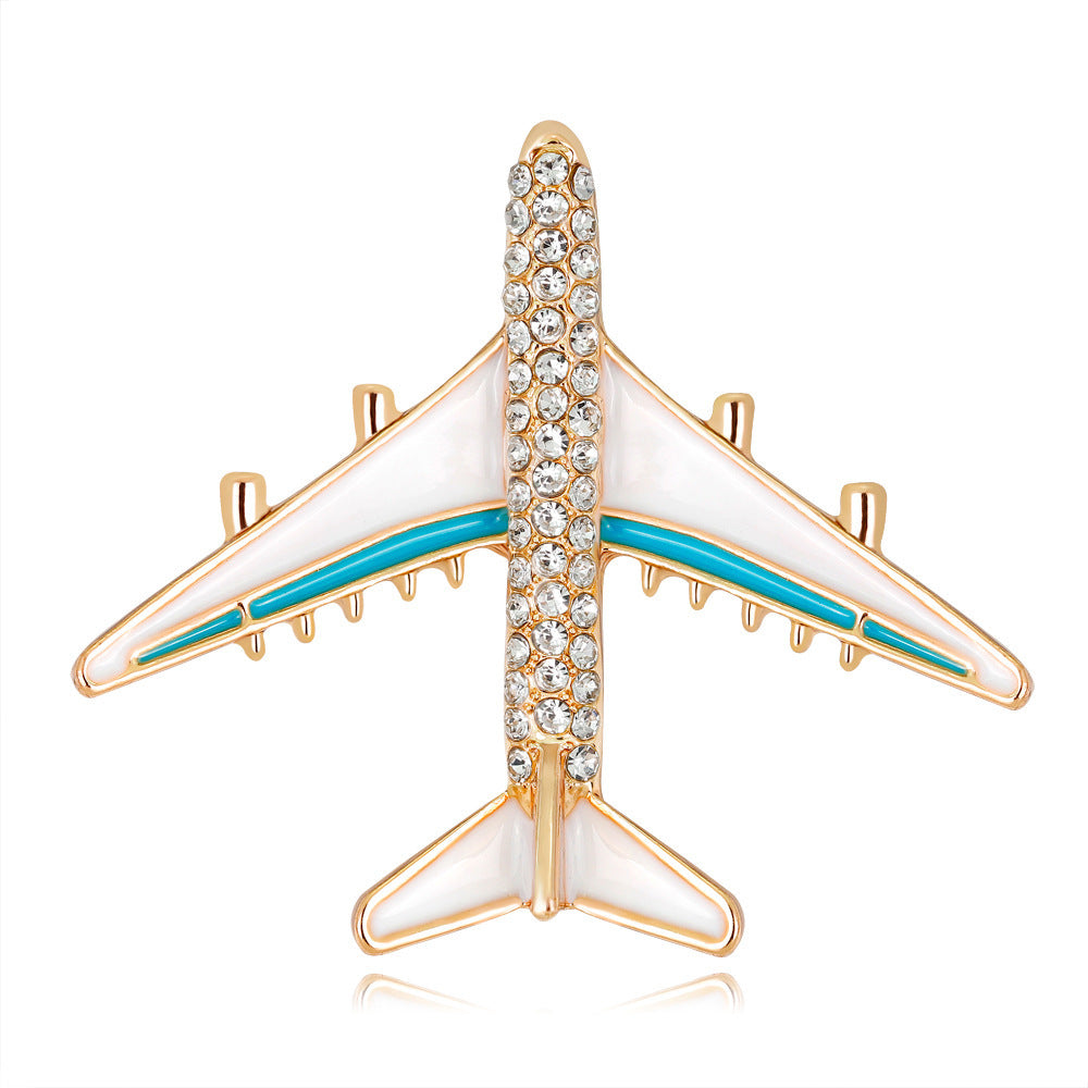 Oil Drip Brooch Exquisite Alloy Diamond-embedded Simple 0c969b8b 5ff0 4e46 8ed9 315957868af4