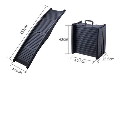 Folding Pet Stairs Pp Material Non-slip Auxiliary Car Ladder Amazon Dog Ladder Large Dog Plastic Climbing Ladder 0c99cf19 3f0