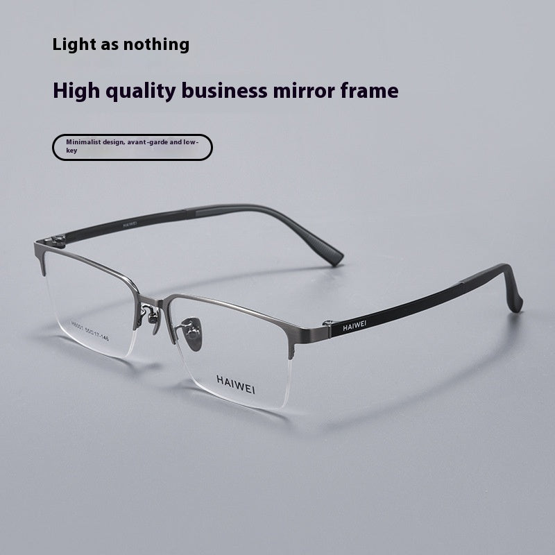 Ultra-light Titanium Frame Plastic Steel Leg Glasses 0cb09fd1 9b0e 42bc 8ce6 ed4c542052da trans