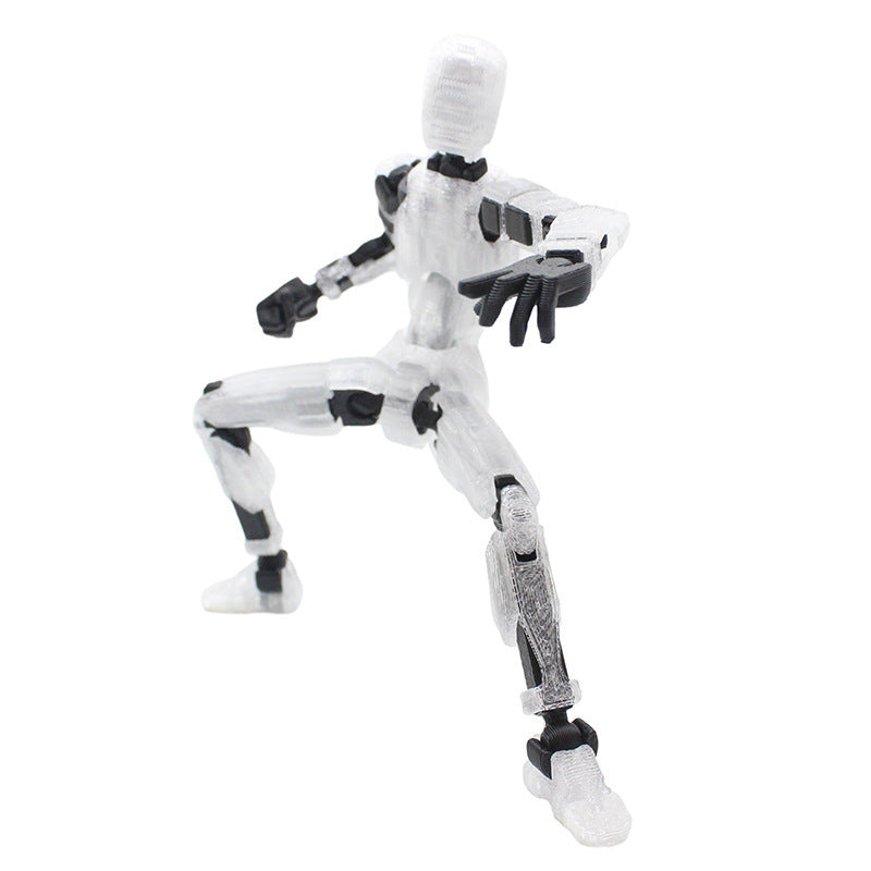 3D Printing More Than Movable Joint Doll Lucky 13 Full Body Movable Robot - HD Wireless Product #4