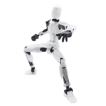 3D Printing More Than Movable Joint Doll Lucky 13 Full Body Movable Robot - HD Wireless Product #4