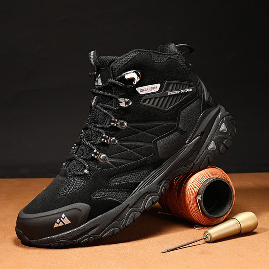 Outdoor Leisure Sports High-top Waterproof Non-slip Men's Hiking Shoes 0cb24304 b08c 4792 9843 01e99bf8c384