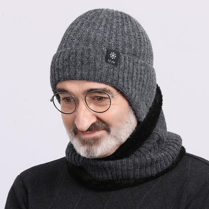 Middle-aged And Elderly People's Hats Men's Winter Warm Wool Hat Ear Protection 0cc88c59 690c 429d af36 e12277751486 trans