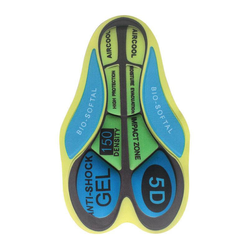 Summer Cycling Wear Pants Pads Outdoor Cycling Sweat Wicking Shock Absorption High-density Sponge Silicone Cushions 0cc9f495 