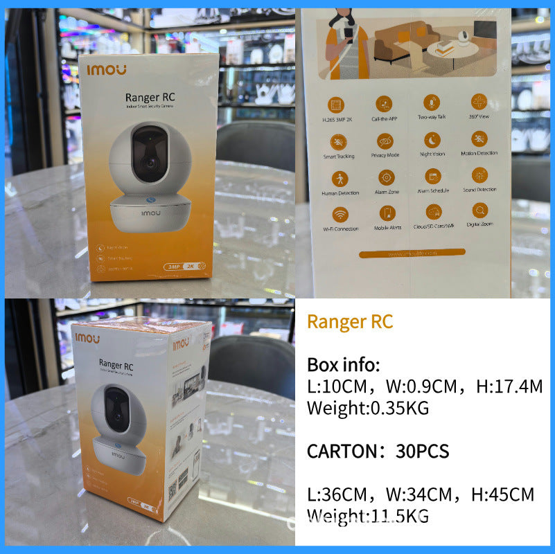 imou wifi camera cruser dual cell ranger bullet 2c orange english machine 